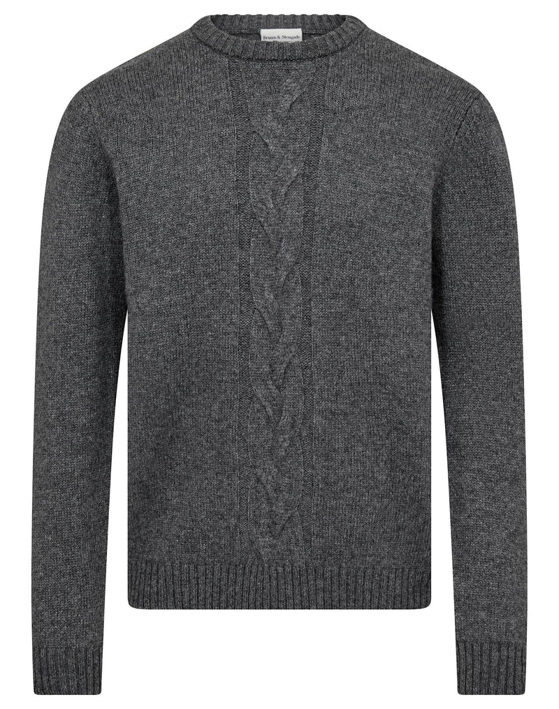 BS Tormod Regular Fit Knitwear - Grey