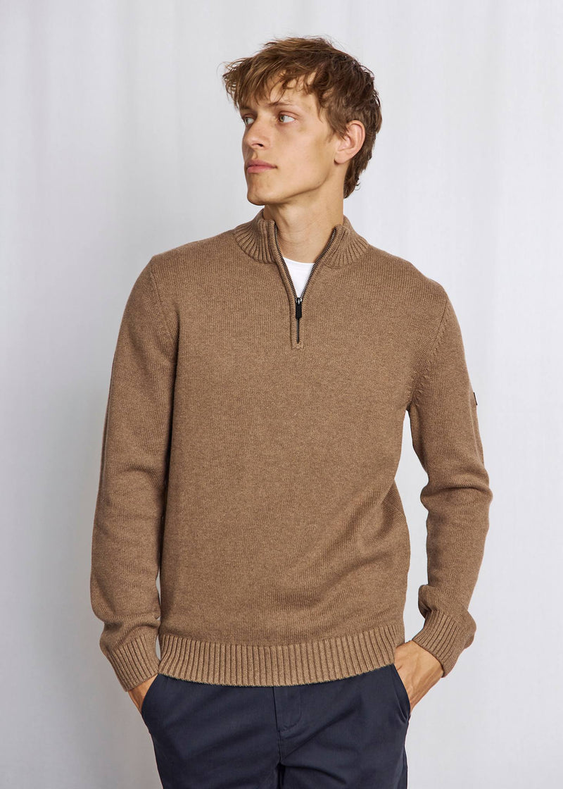 BS Stian Regular Fit Knitwear - Brown