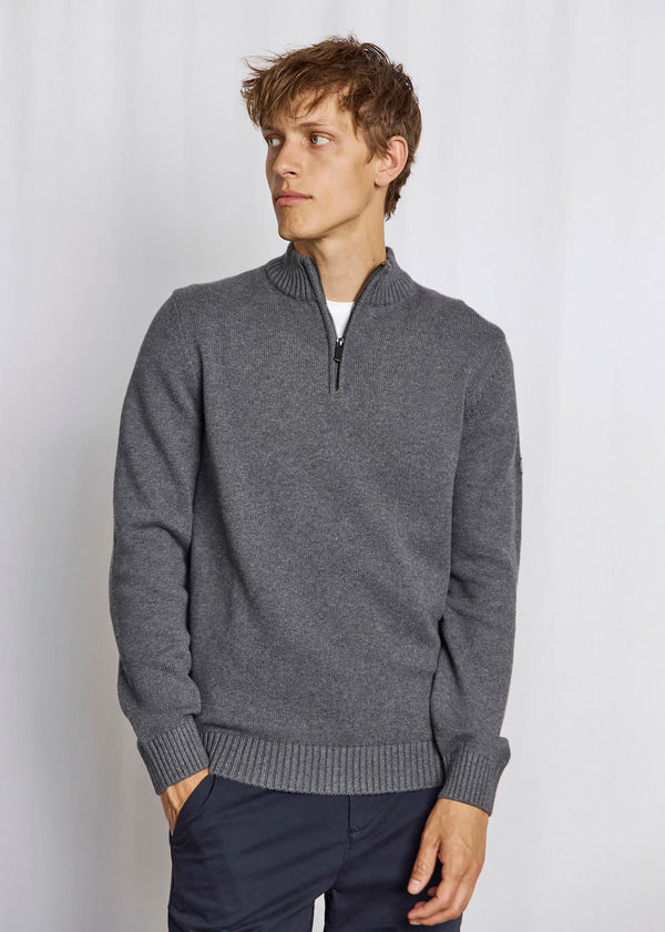 BS Stian Regular Fit Knitwear - Grey