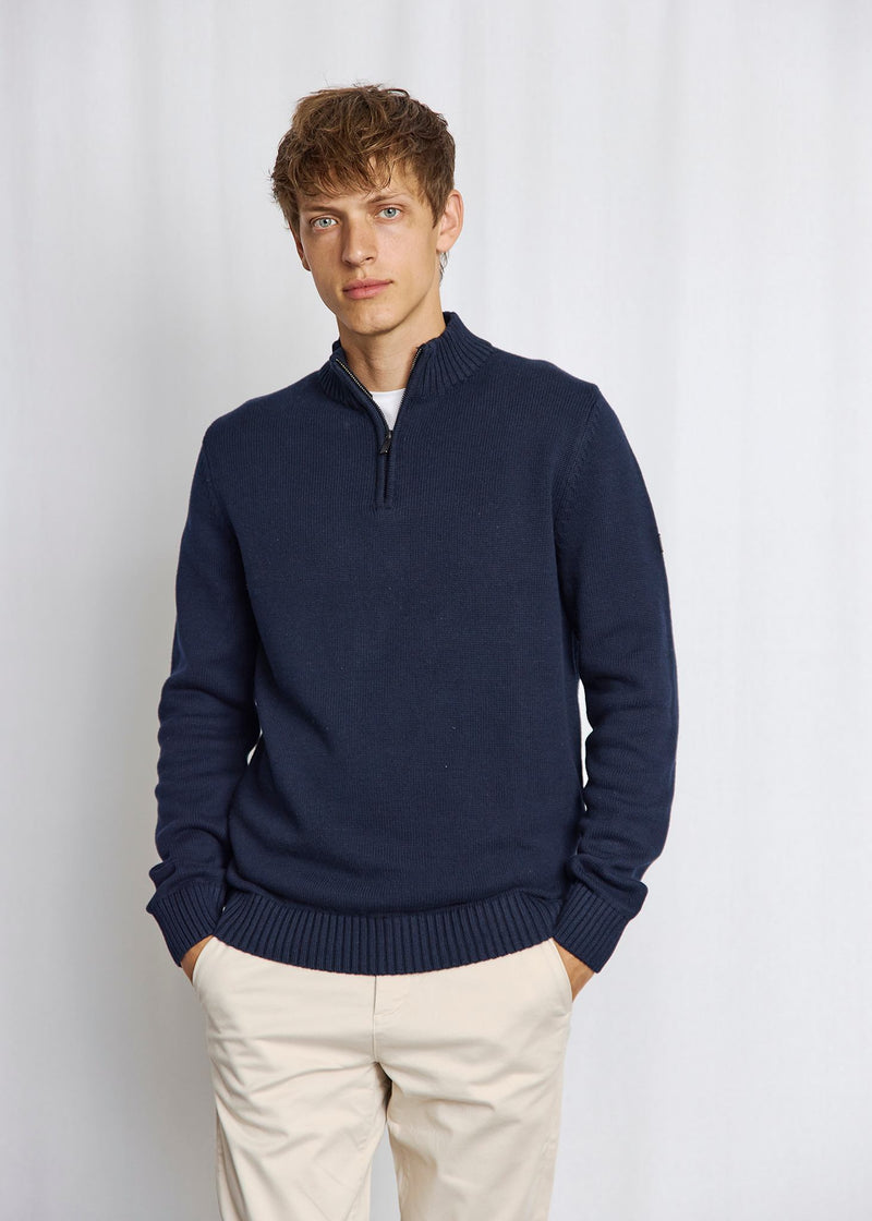 BS Stian Regular Fit Knitwear - Navy
