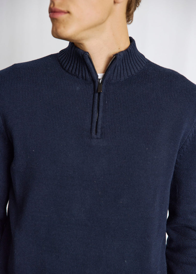 BS Stian Regular Fit Knitwear - Navy
