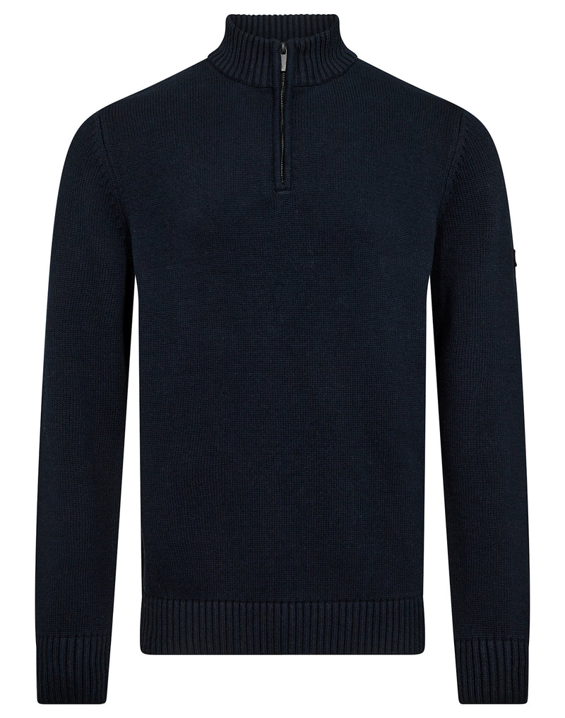 BS Stian Regular Fit Knitwear - Navy