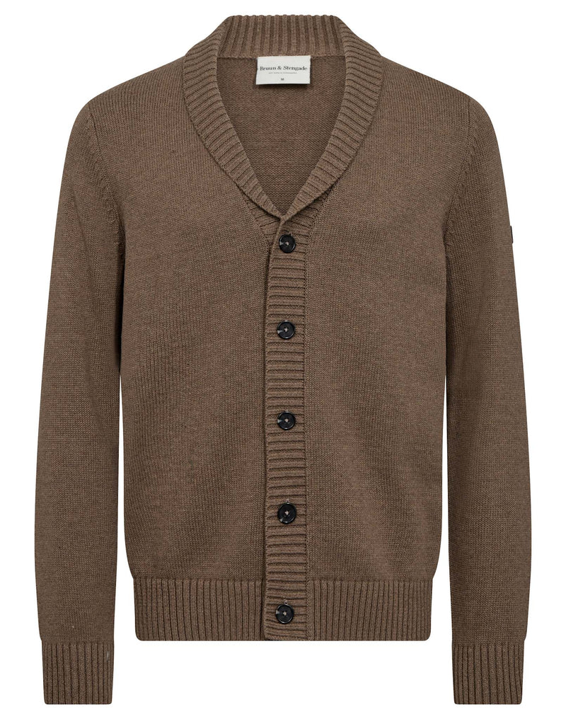 BS Bjarte Regular Fit Knitwear - Brown