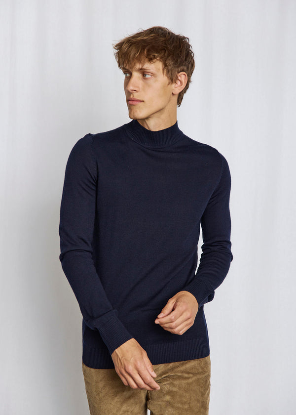 BS Froder Regular Fit Knitwear - Navy
