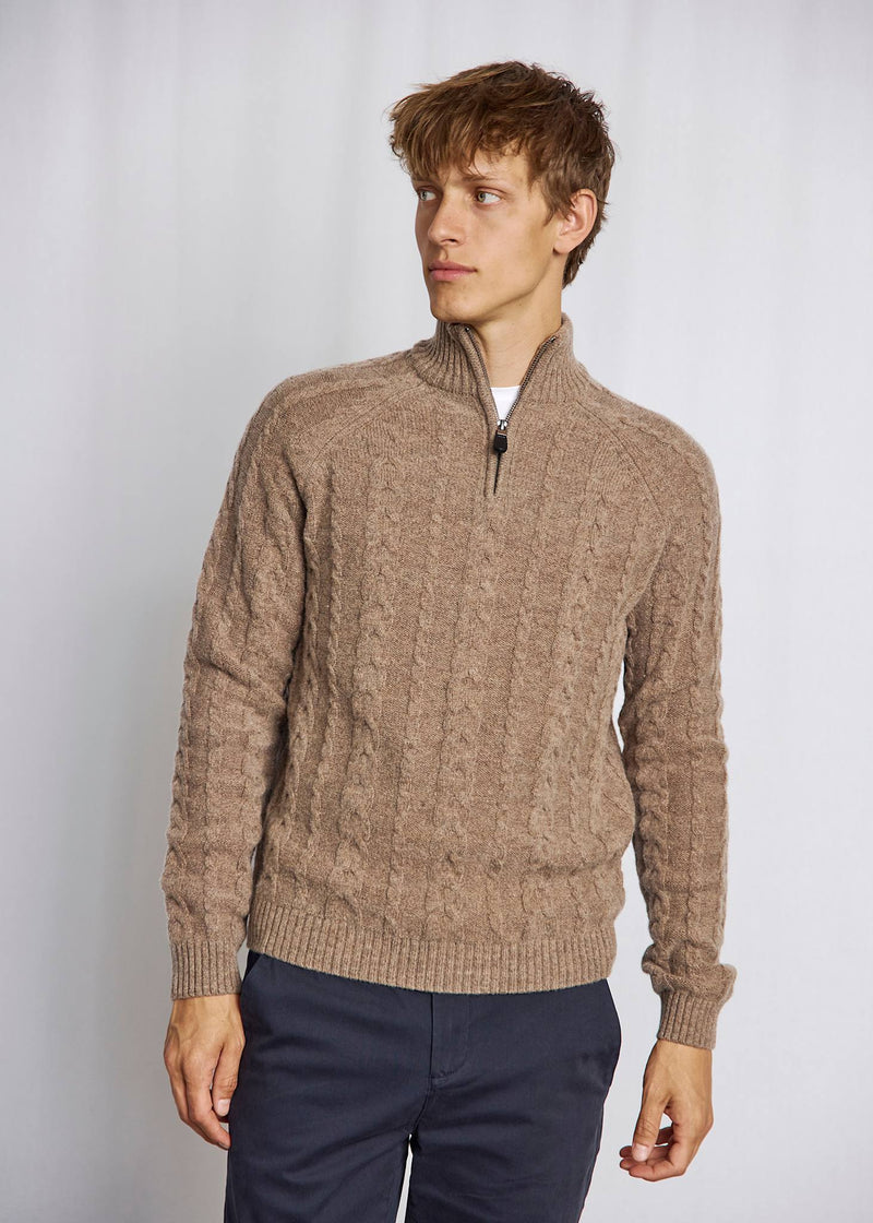 BS Askel Regular Fit Knitwear - Brown