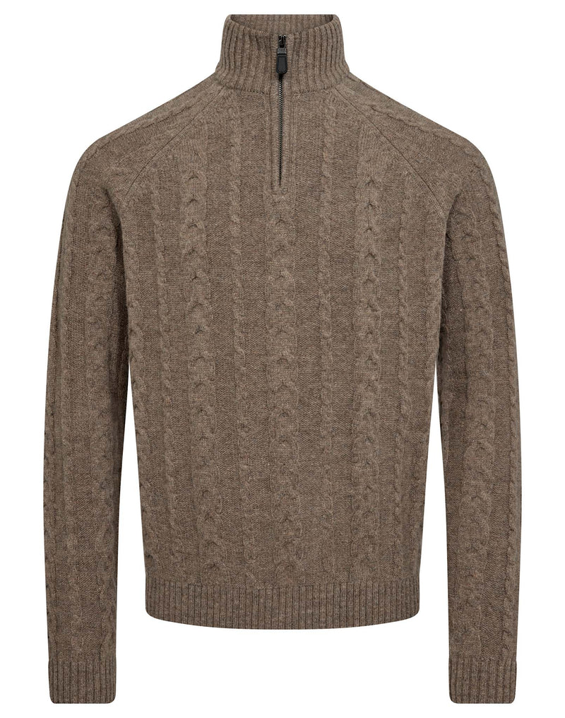 BS Askel Regular Fit Knitwear - Brown
