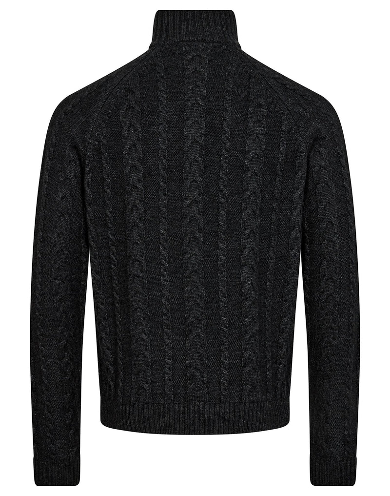 BS Askel Regular Fit Knitwear - Charcoal