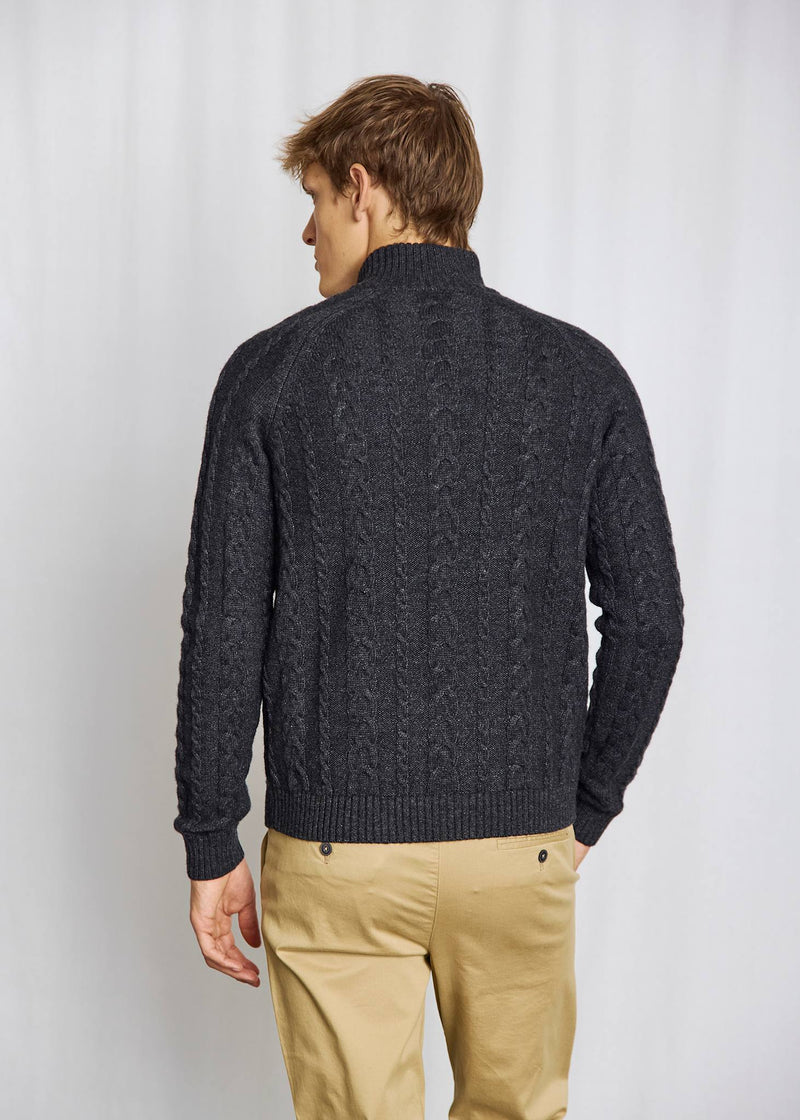 BS Askel Regular Fit Knitwear - Charcoal