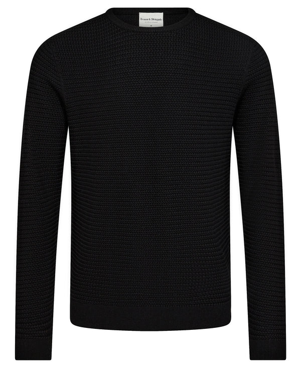 BS Arnlaug Regular Fit Knitwear - Black