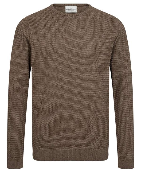 BS Arnlaug Regular Fit Knitwear - Brown