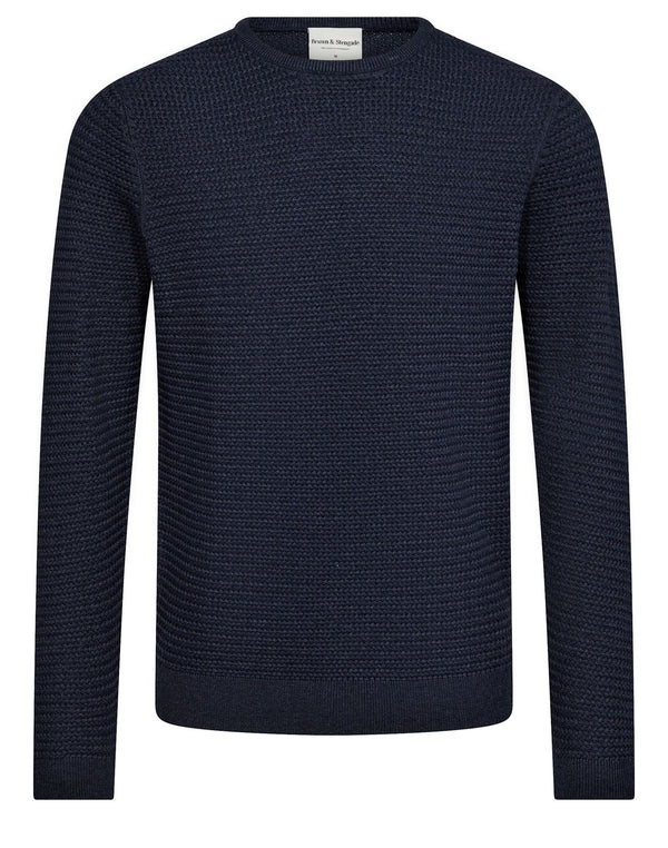 BS Arnlaug Regular Fit Knitwear - Thunder