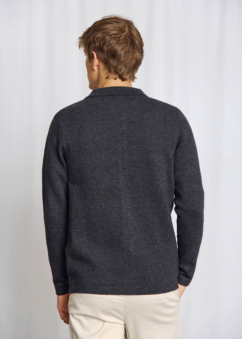 BS Nannak Regular Fit Knitwear - Charcoal