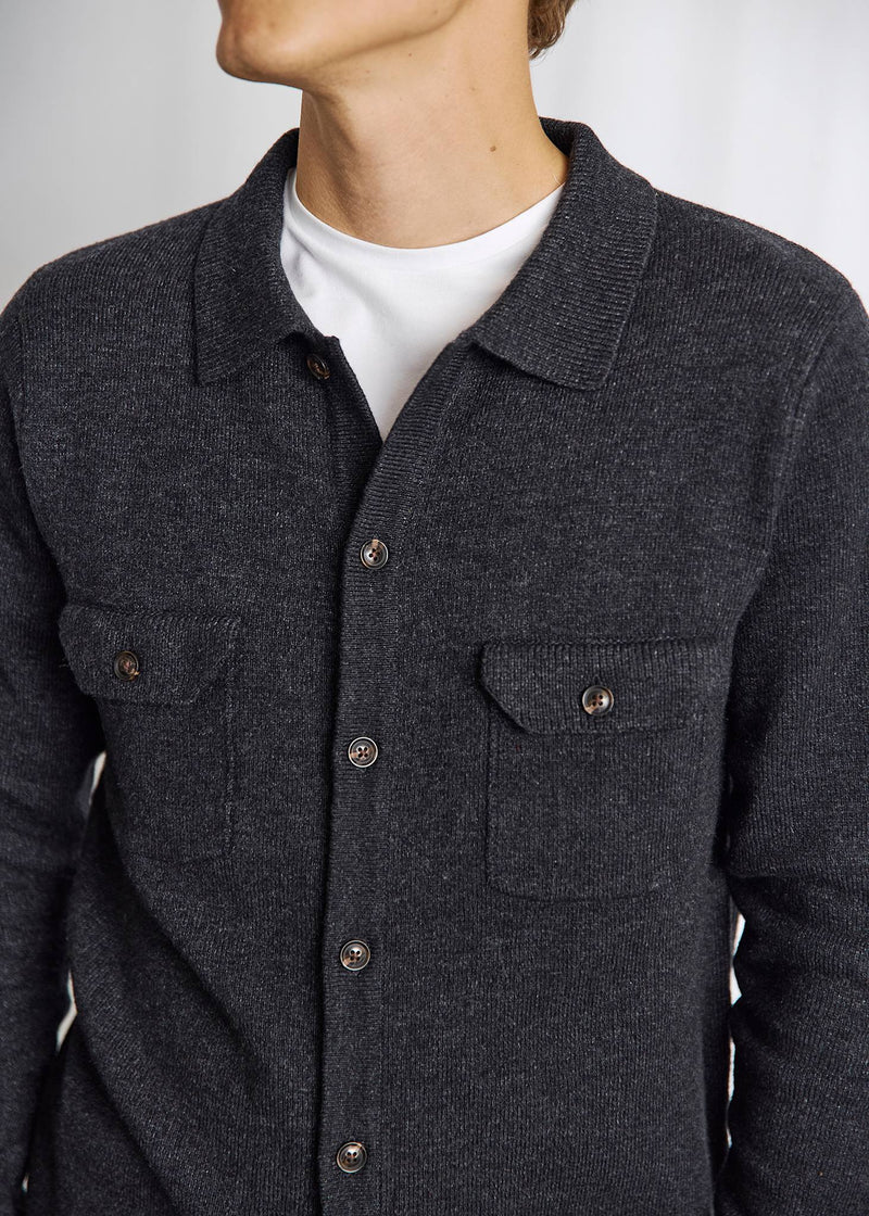 BS Nannak Regular Fit Knitwear - Charcoal