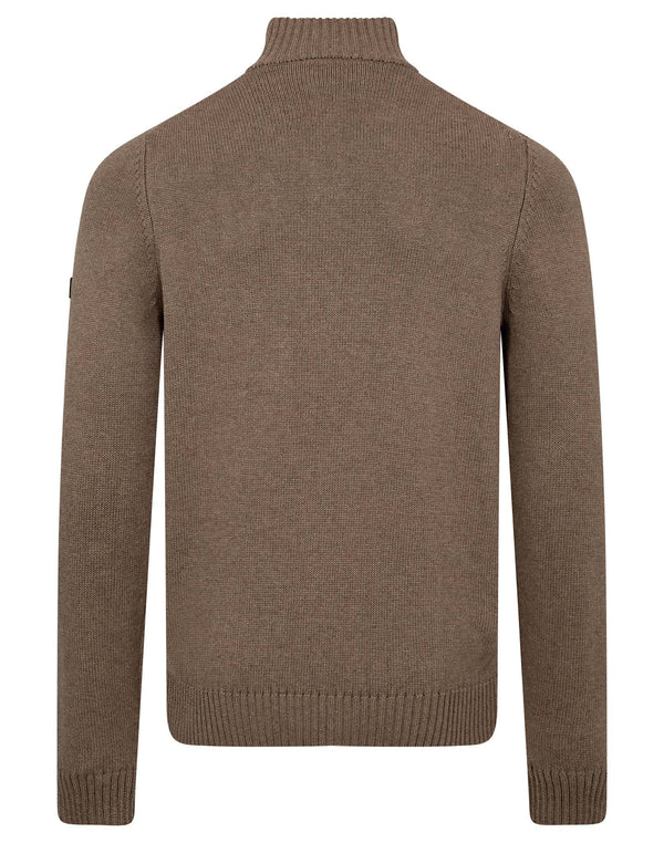 BS Naist Regular Fit Knitwear - Brown