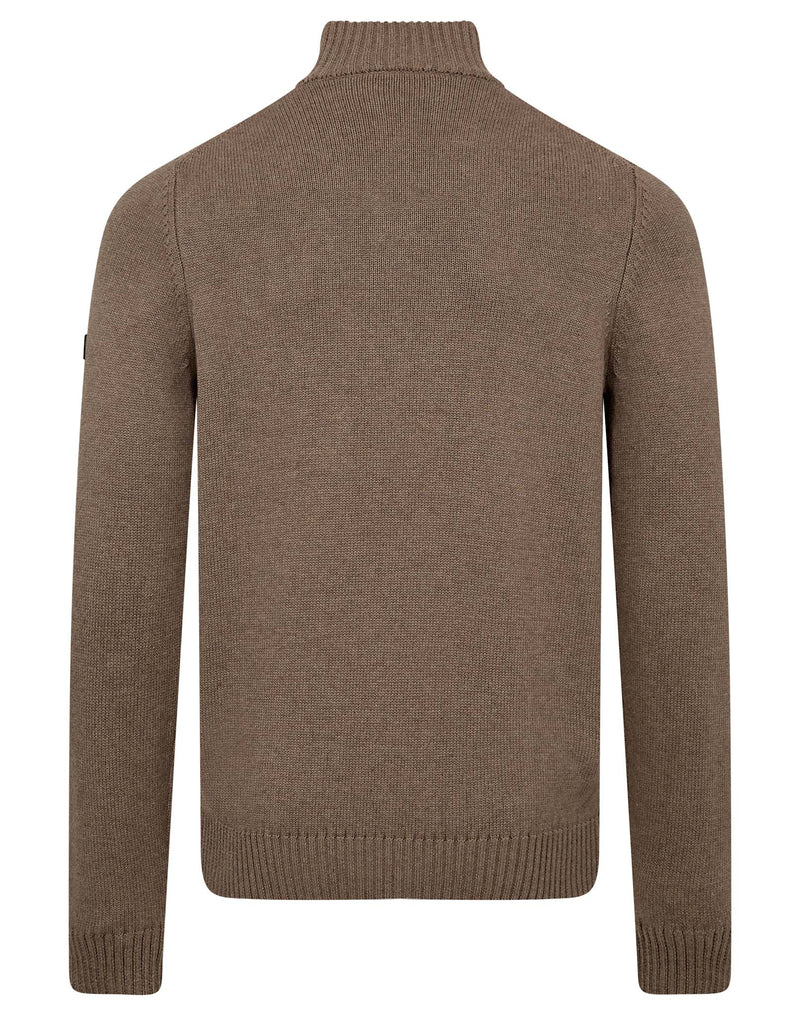 BS Naist Regular Fit Knitwear - Brown