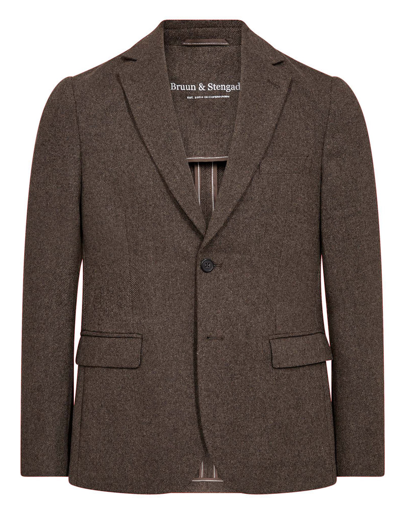 BS Chiavari Classic Fit Blazer - Brown