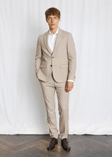 BS Chiavari Classic Fit Blazer - Light Brown