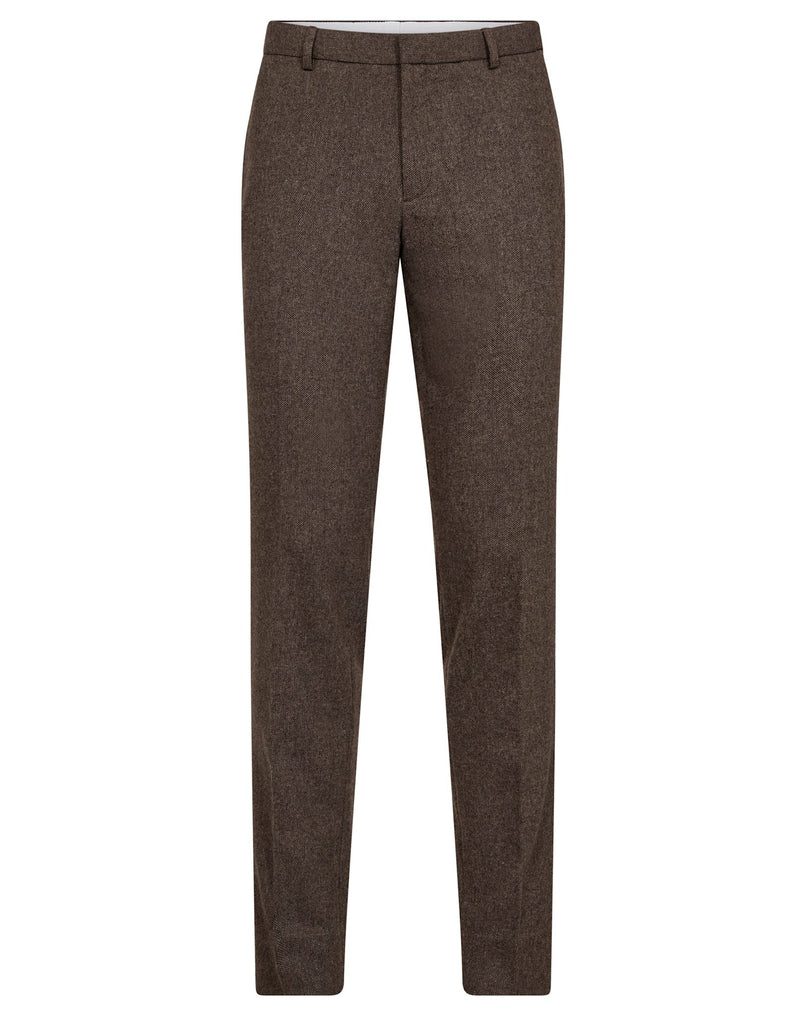 BS Rapallo Classic Fit Suit Pants - Brown