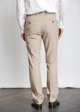 BS Rapallo Classic Fit Suit Pants - Light Brown