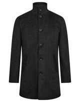 BS Ontario Slim Fit Coat - Dark Grey
