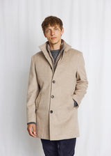BS Ontario Slim Fit Coat - Light Brown
