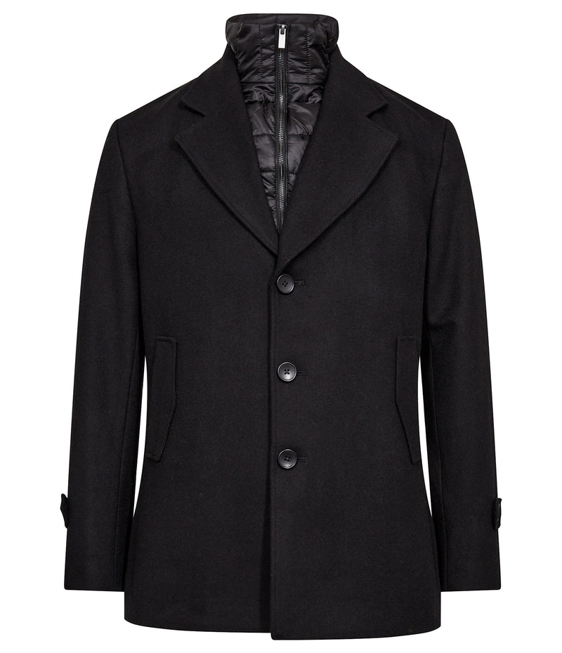 BS Northland Regular Fit Coat - Black