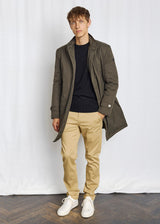 BS Bedford Slim Fit Coat - Army