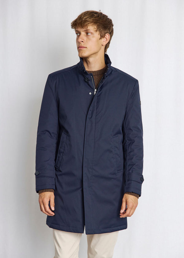 BS Bedford Slim Fit Coat - Navy