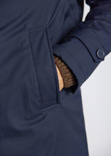 BS Bedford Slim Fit Coat - Navy