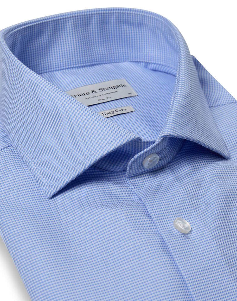 BS Acuna Slim Fit Shirt - Light Blue