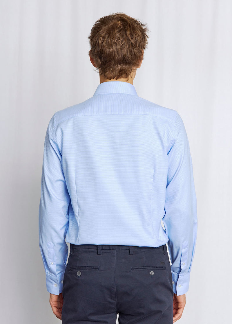 BS Acuna Slim Fit Shirt - Light Blue