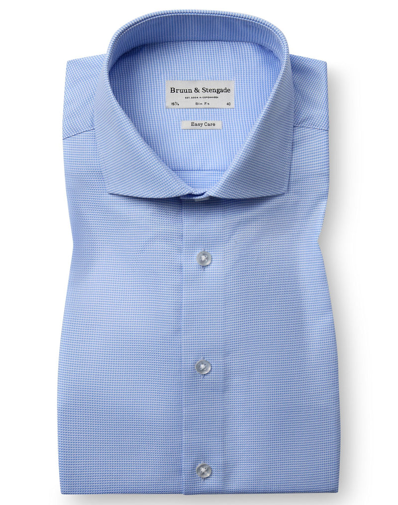 BS Acuna Slim Fit Shirt - Light Blue