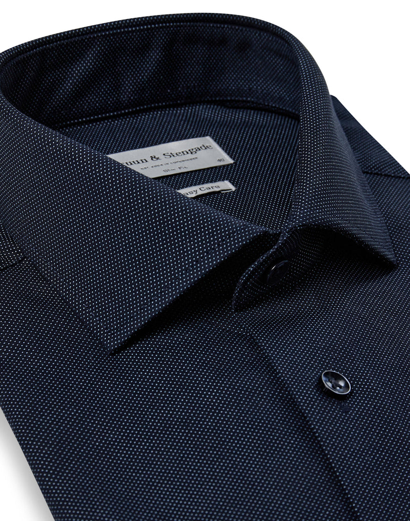 BS Arozarena Slim Fit Shirt - Navy