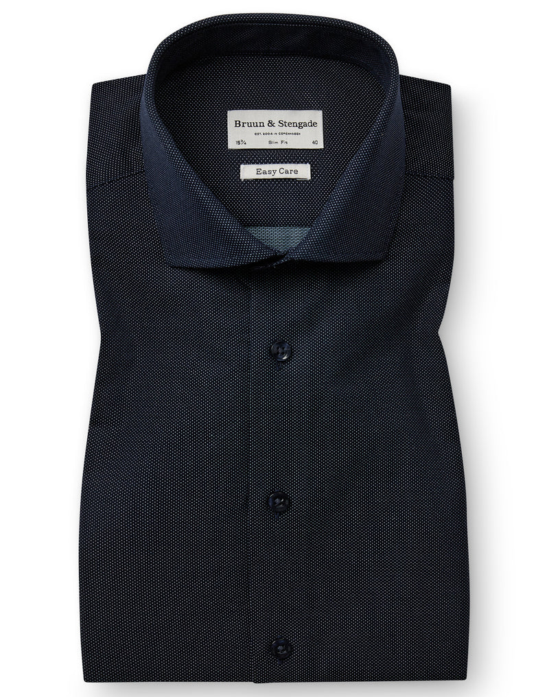 BS Arozarena Slim Fit Shirt - Navy