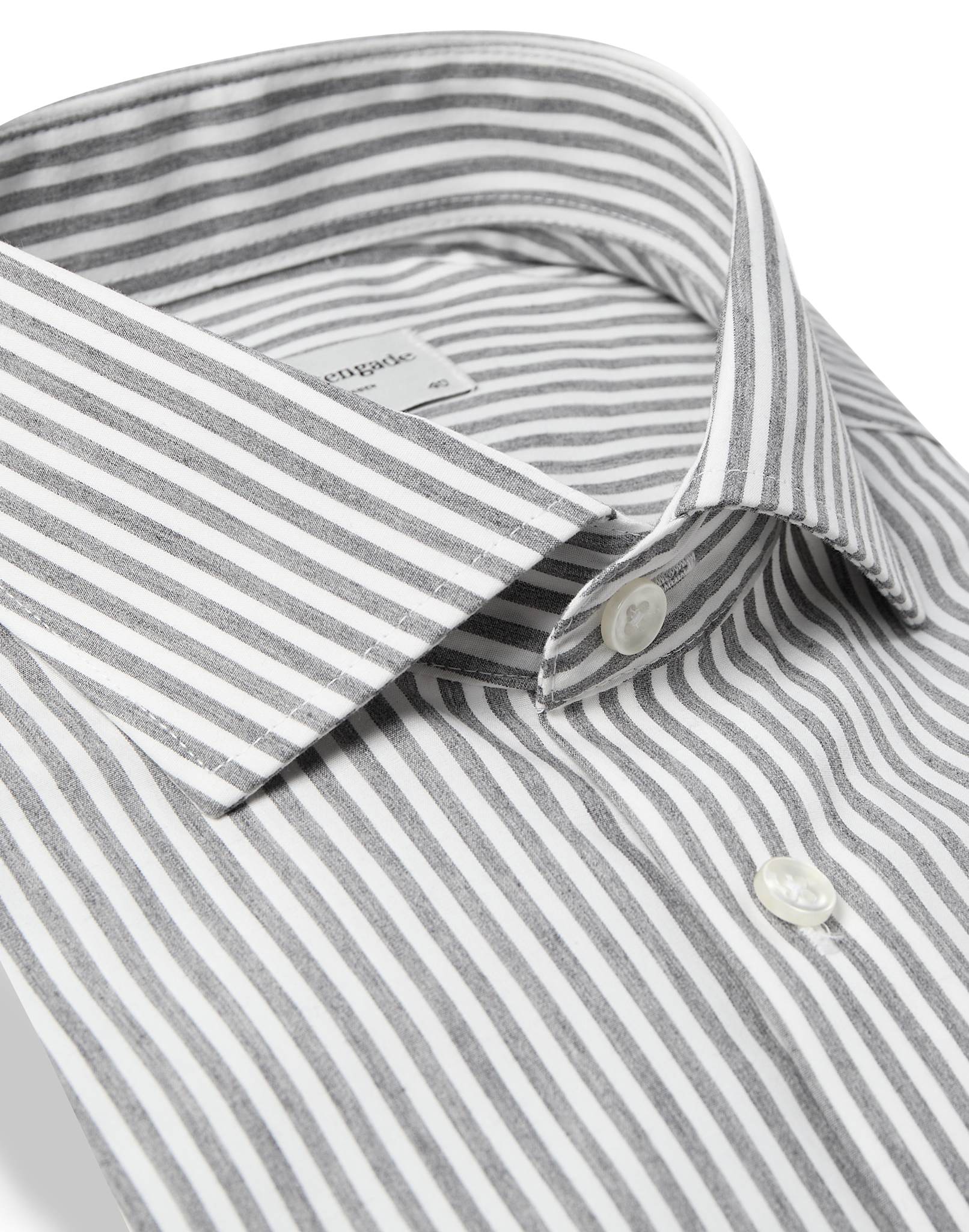 BS Cole Slim Fit Shirt - Green/White