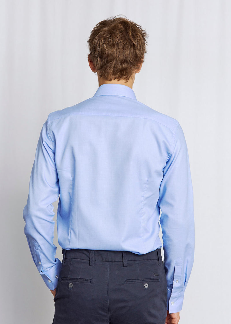 BS Freeman Slim Fit Shirt - Light Blue