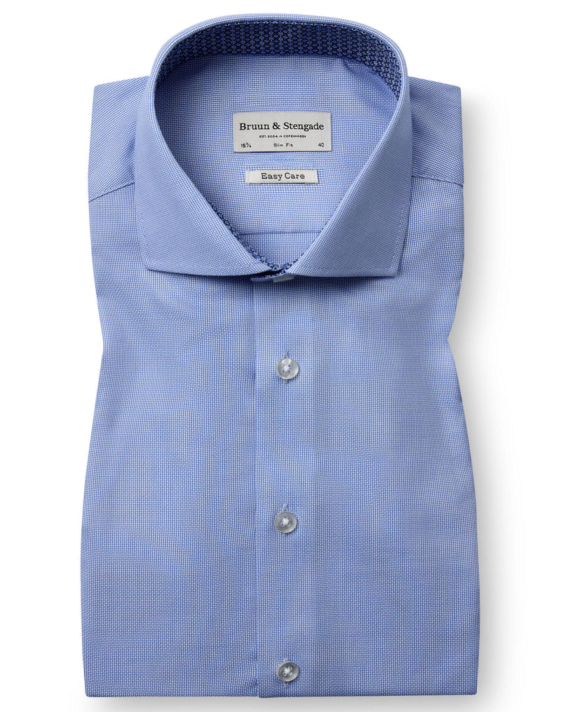 BS Freeman Slim Fit Shirt - Light Blue