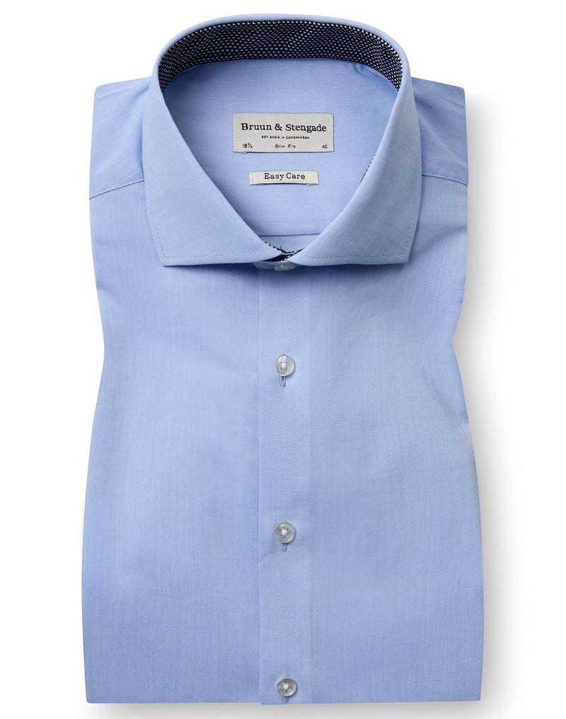 BS Judge Slim Fit Shirt - Light Blue