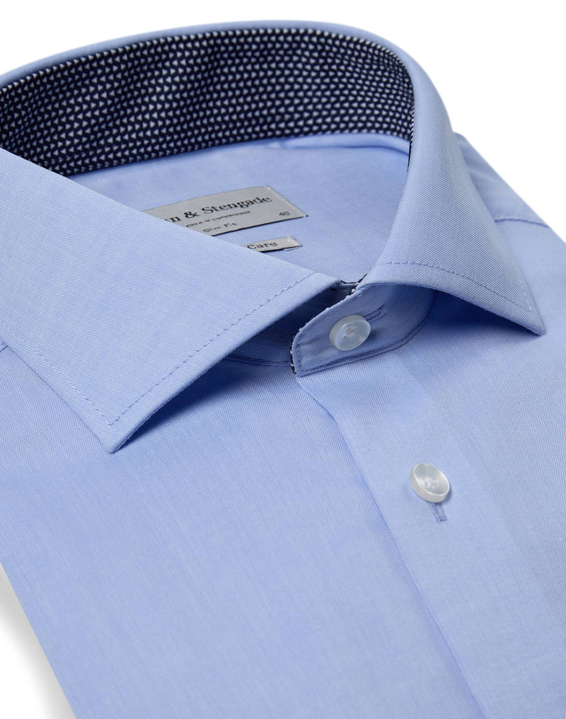 BS Judge Slim Fit Shirt - Light Blue