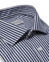 BS Rodriguez Slim Fit Shirt - Navy/White