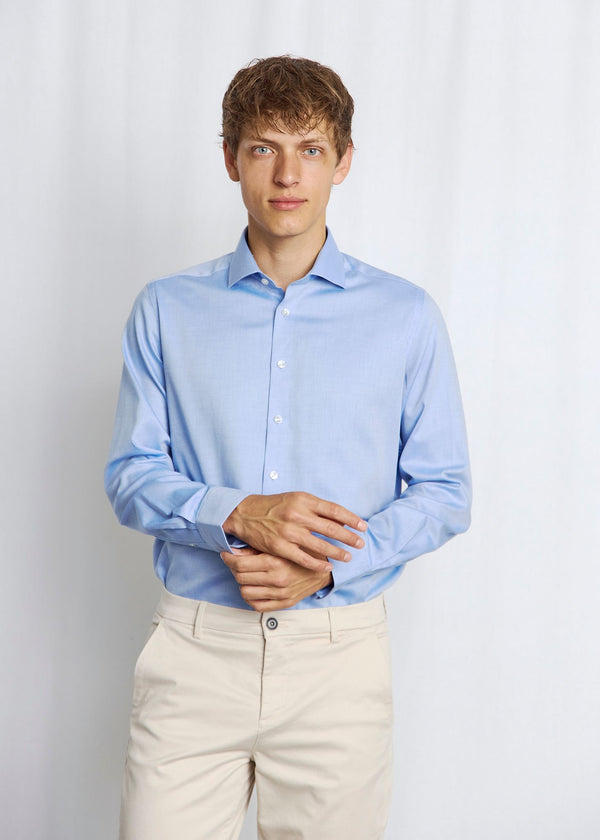 BS Rutschman Slim Fit Shirt - Blue