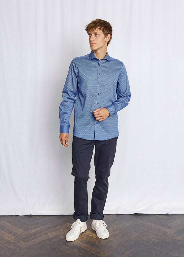 BS Shohei Slim Fit Shirt - Blue