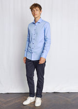 BS Soto Slim Fit Shirt - Blue