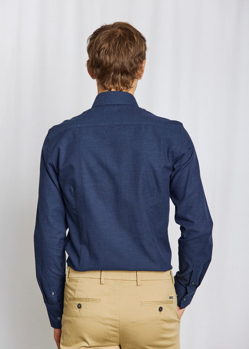 BS Tatis Slim Fit Shirt - Navy