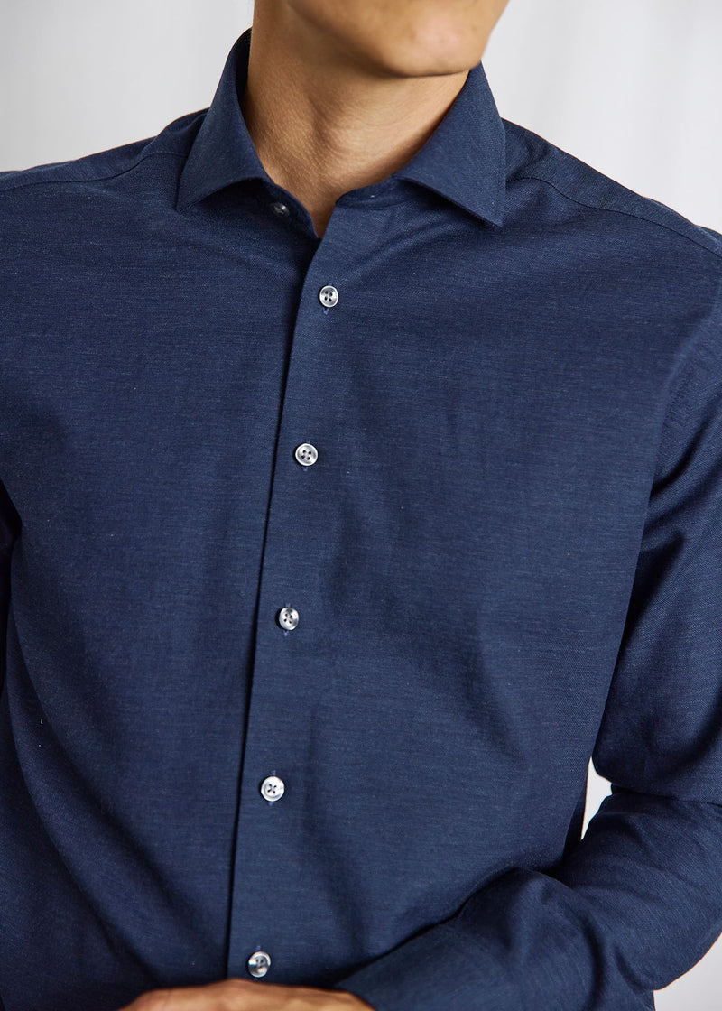 BS Tatis Slim Fit Shirt - Navy