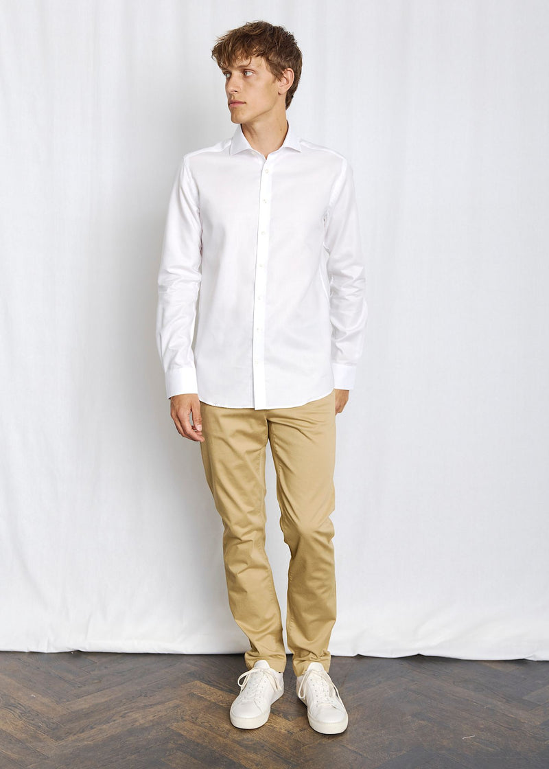 BS Skubai Slim Fit Shirt - White