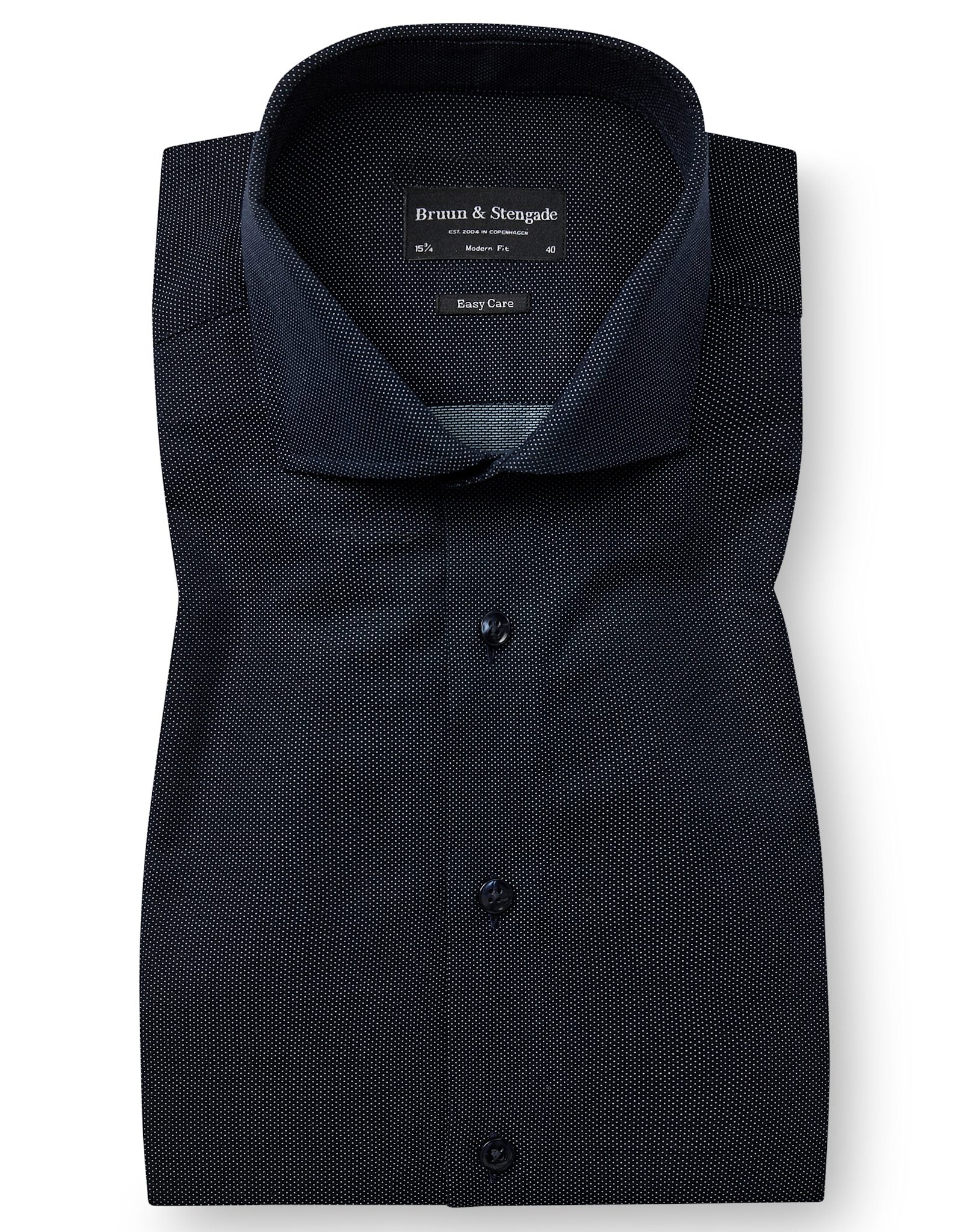 BS Randy Modern Fit Shirt - Navy