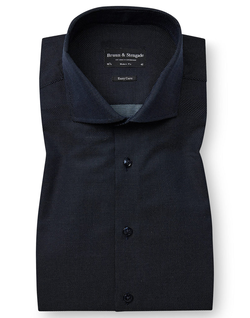 BS Randy Modern Fit Shirt - Navy