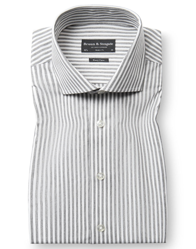 BS Gerrit Modern Fit Shirt - Green/White