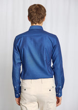 BS Yandy Modern Fit Shirt - Dark Blue